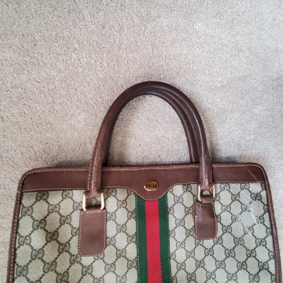 Unisex Authentic Vintage Gucci Shopper Tote Bag - Picture 8 of 9